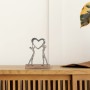 Decorative Figure Signes Grimalt Heart Pair 6,5 x 17 x 10,5 cm