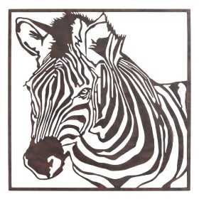 Väggdekoration Signes Grimalt Zebra 1 x 70 x 70 cm
