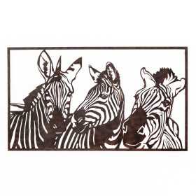 Wall Decoration Signes Grimalt Zebra 1 x 53 x 92 cm