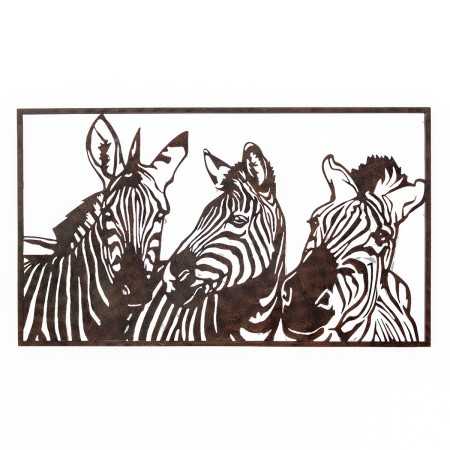 Wanddekoration Signes Grimalt Zebra 1 x 53 x 92 cm