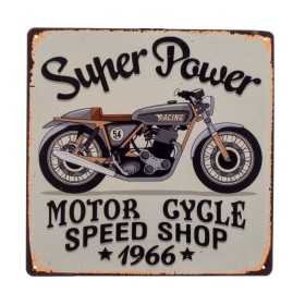 Wall Decoration Signes Grimalt Motorbike 0,1 x 30 x 30 cm