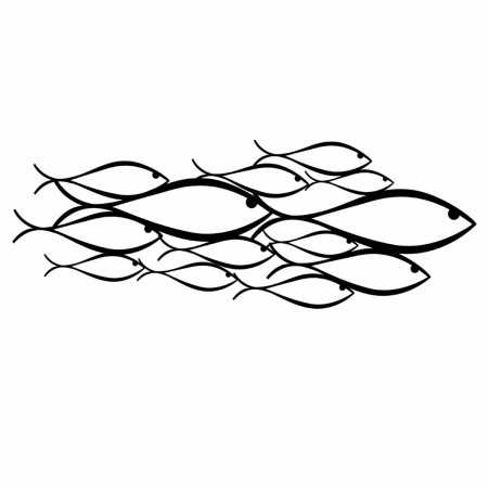 Wall Decoration Signes Grimalt Fish 0,2 x 29 x 83 cm