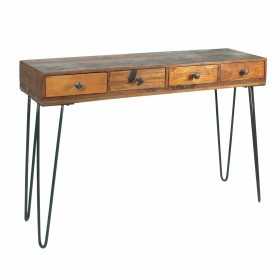 Hall Table with Drawers Signes Grimalt Wood Metal 30 x 76 x 110 cm