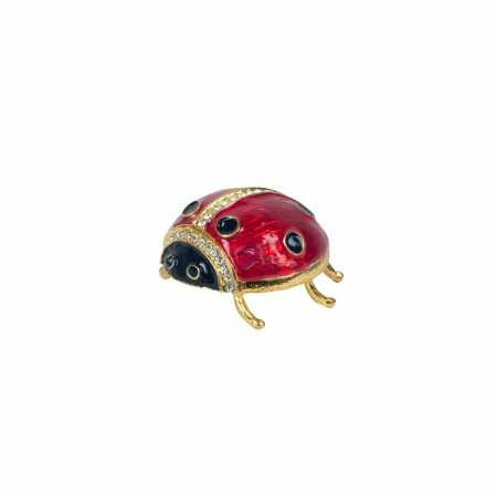 Decorative box Signes Grimalt Ladybird Metal 6 x 3,5 x 6 cm