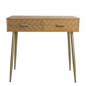 Hall Table with 2 Drawers Signes Grimalt MDF Wood 35 x 76 x 90 cm