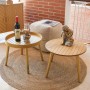 Set of 2 tables Signes Grimalt MDF Wood 50 x 40 x 50 cm