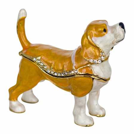 Decorative box Signes Grimalt Dog Metal 2 x 6 x 7 cm