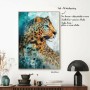 Cadre Signes Grimalt Tigre Peinture 4,5 x 123 x 83 cm