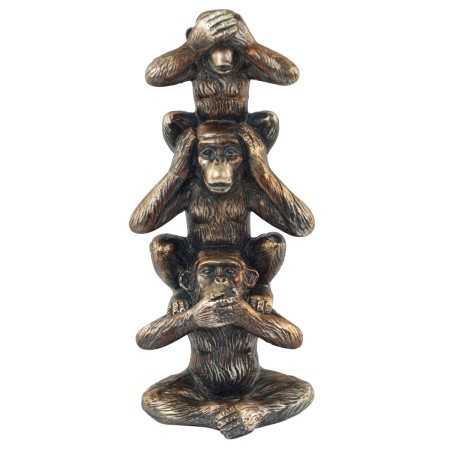 Decorative Figure Signes Grimalt Monkeys 6 x 20 x 8,5 cm