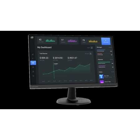 Monitor Lenovo D24-40 Full HD LED VA AMD FreeSync 75 Hz