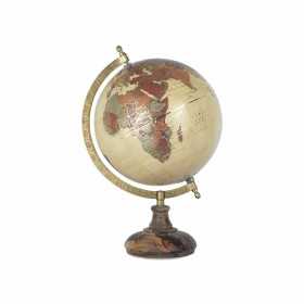 Globe Signes Grimalt Brown Metal 20 x 33,5 x 22 cm