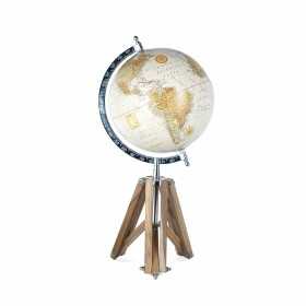 Globe terrestre Signes Grimalt Blanc Métal 20 x 45 x 22 cm