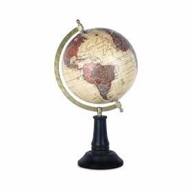 Globe terrestre Signes Grimalt Blanc Marron Métal 22 x 38,5 x 20 cm