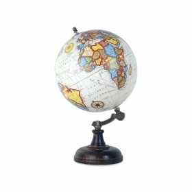 Globe terrestre Signes Grimalt Blanc Métal 20 x 33,5 x 22 cm