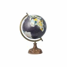 Globe terrestre Signes Grimalt Noir Métal 20 x 33 x 22 cm