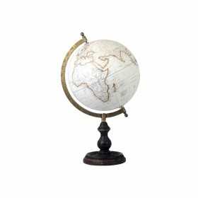 Globe terrestre Signes Grimalt Blanc Métal 20 x 36 x 22 cm