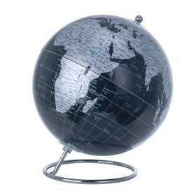 Globe Signes Grimalt Black PVC Metal 20 x 23 x 20 cm