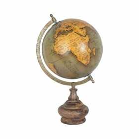 Globe Signes Grimalt Green Brown Metal 20 x 36,5 x 22 cm