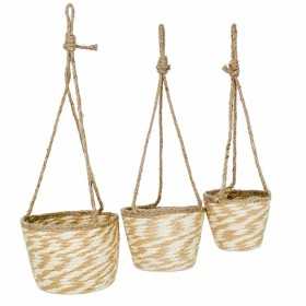 Basket set Signes Grimalt Vegetable fibre 21 x 16 x 21 cm
