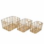 Basket set Signes Grimalt Vegetable fibre 27 x 21 x 36 cm