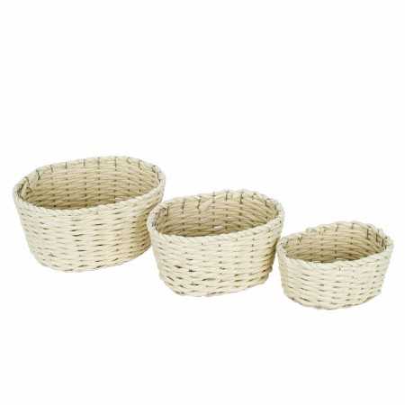 Set de basket Signes Grimalt Fibre végétale 23 x 15 x 30 cm