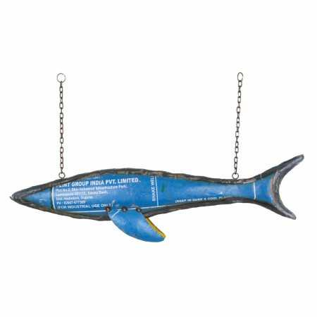 Wall Decoration Signes Grimalt Fish Blue 10 x 21 x 85 cm