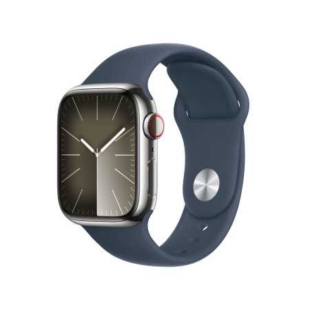 Montre intelligente Watch S9 Apple MRJ23QL/A Bleu Argenté 1,9" 41 mm