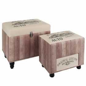 Set of stools Signes Grimalt Car Retro 36 x 50 x 50 cm