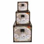 Lot de paniers Signes Grimalt Mappemonde Bois MDF 36 x 34 x 60 cm