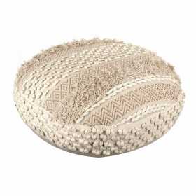 Puff Signes Grimalt Rund Geometrisk Beige 70 x 34 x 70 cm