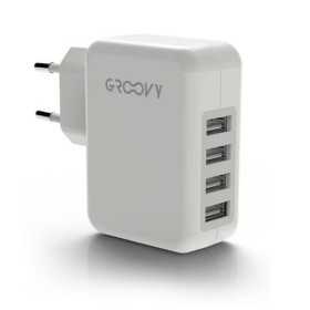 Wall Charger GROOVY White