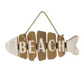 Hanging decoration Signes Grimalt Fish 2,5 x 16 x 39,5 cm