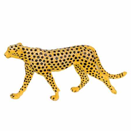 Prydnadsfigur Signes Grimalt Leopard 3 x 9 x 19 cm