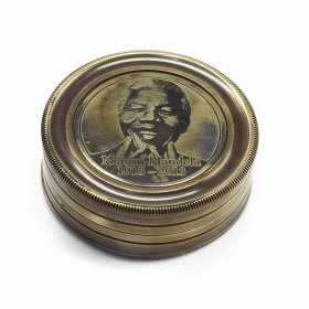 Deko-Figur Signes Grimalt Nelson Mandela Kompass 5,5 x 2 x 5,5 cm