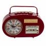 Horloge de table Signes Grimalt Radio Rouge Métal 7,5 x 20 x 26 cm