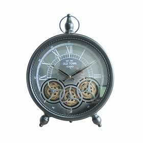 Horloge de table Signes Grimalt Métal Verre 8,5 x 45 x 36 cm