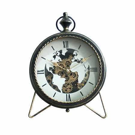 Table clock Signes Grimalt Metal Crystal 8 x 30 x 23,5 cm