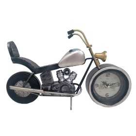 Table clock Signes Grimalt Motorcycle Metal Vintage 7 x 20,5 x 34,5 cm