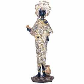 Decorative Figure Signes Grimalt African Woman 6,5 x 32,5 x 11,5 cm