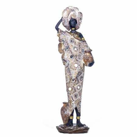 Decorative Figure Signes Grimalt African Woman 8 x 38,5 x 12 cm