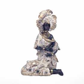 Figurine Décorative Signes Grimalt Africaine 12 x 21,5 x 14 cm