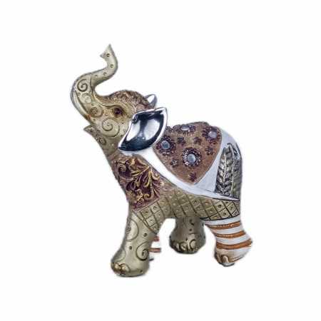 Prydnadsfigur Signes Grimalt Elefant 6 x 15,5 x 12,5 cm