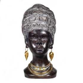 Decorative Figure Signes Grimalt African Woman 17 x 33 x 16 cm