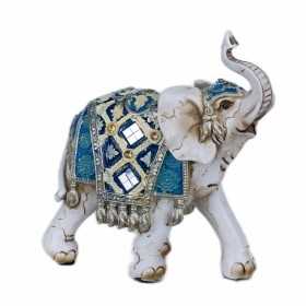 Decorative Figure Signes Grimalt Elephant White 7 x 16,5 x 15,5 cm