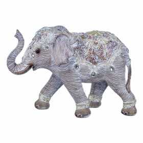 Decorative Figure Signes Grimalt Elephant Grey 10 x 18 x 27 cm