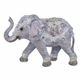 Deko-Figur Signes Grimalt Elefant Grau 10 x 18 x 27 cm