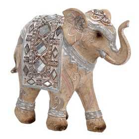 Decorative Figure Signes Grimalt Elephant Brown 8 x 16 x 18 cm