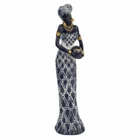 Figurine Décorative Signes Grimalt Africaine 6,5 x 33 x 7,5 cm