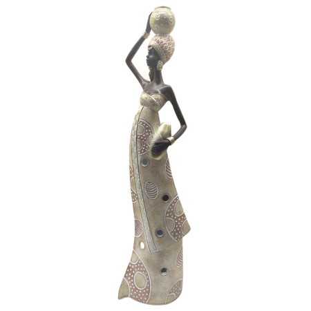Decorative Figure Signes Grimalt African Woman 7 x 41 x 11 cm
