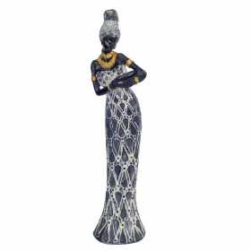 Figurine Décorative Signes Grimalt Africaine 6,5 x 34 x 8,5 cm